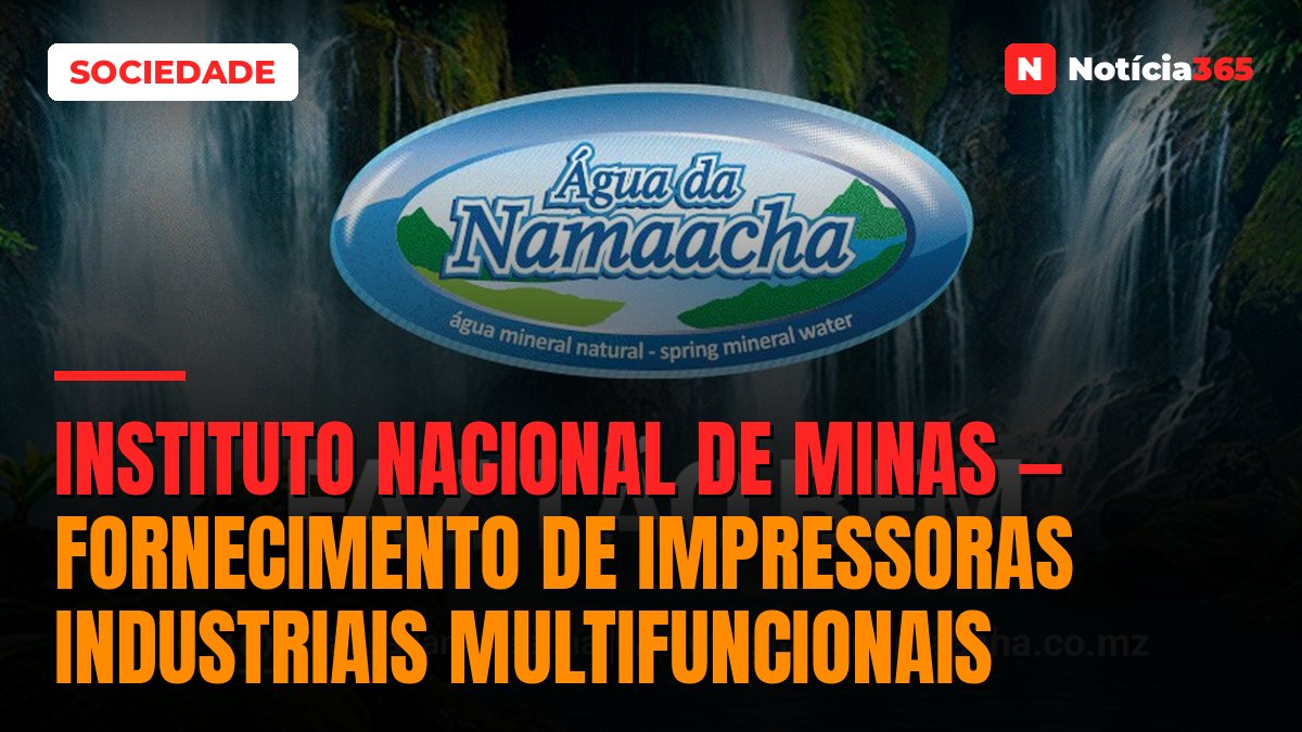 Instituto Nacional de Minas — Fornecimento de Impressoras Industriais Multifuncionais