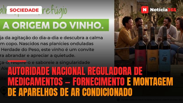 Autoridade Nacional Reguladora de Medicamentos — Fornecimento e Montagem de Aparelhos de ar Condicionado