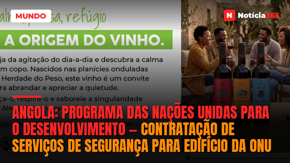 Angola: Programa das Nações Unidas para o Desenvolvimento — Contratação de Serviços de Segurança Para Edifício da ONU