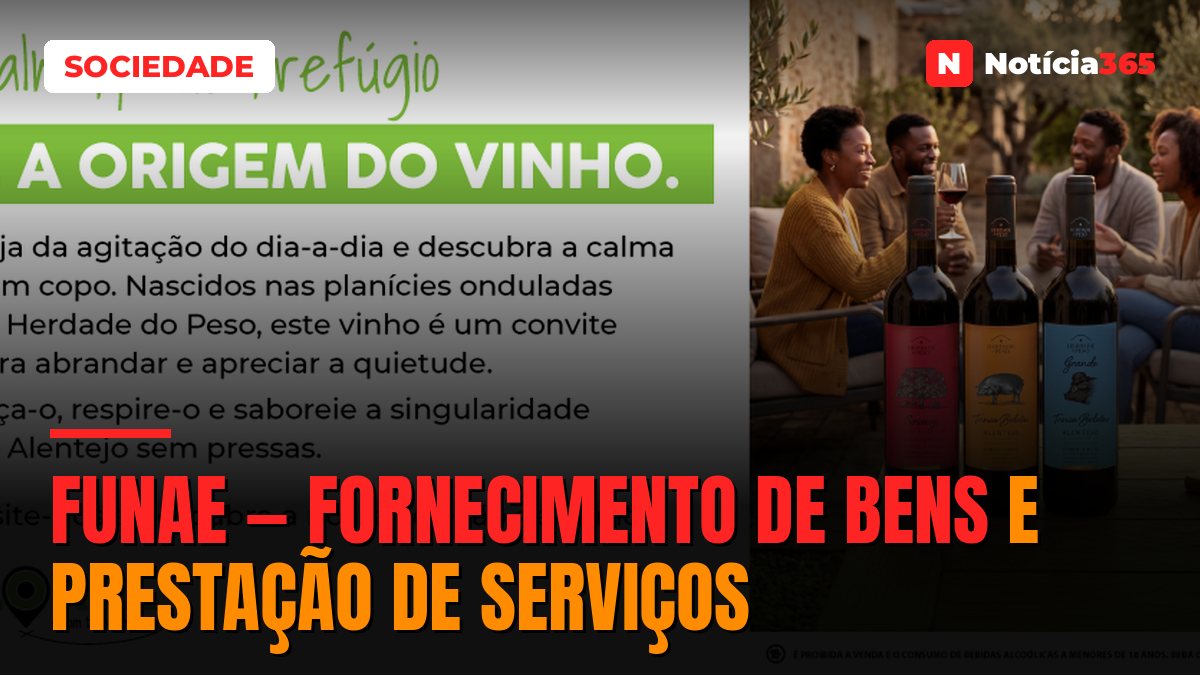 Funae — Fornecimento de Bens e Prestação de Serviços