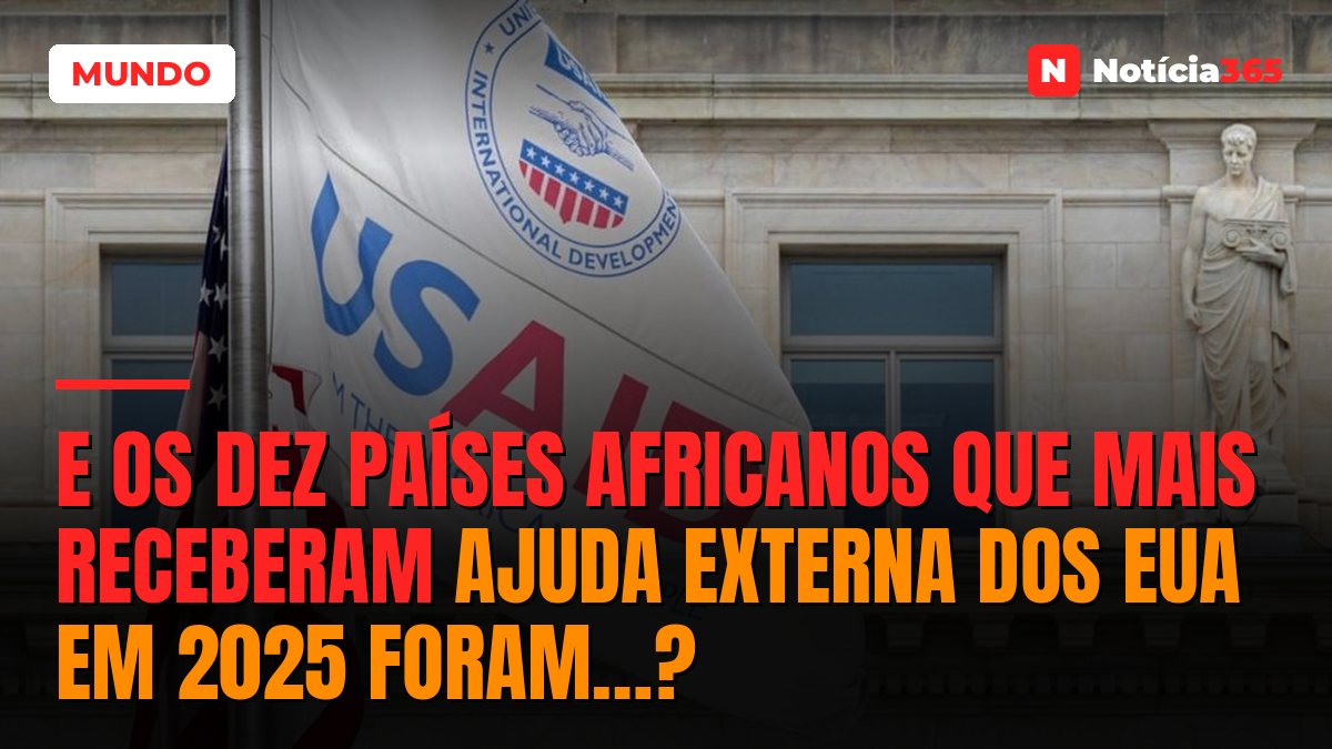 E os Dez Países Africanos Que Mais Receberam Ajuda Externa Dos EUA em 2025 Foram…?