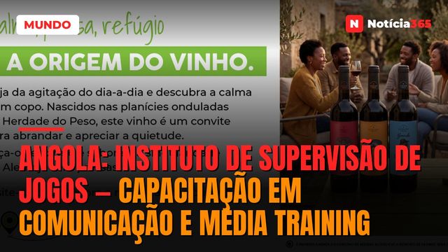 Angola: Instituto de Supervisão de Jogos — Capacitação em Comunicação e Media Training