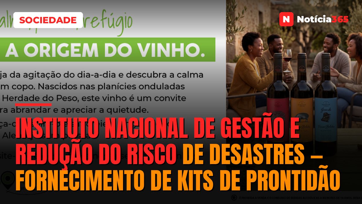 Instituto Nacional de Gestão e Redução do Risco de Desastres — Fornecimento de Kits de Prontidão