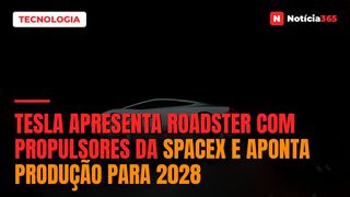 Tesla Apresenta Roadster Com Propulsores da SpaceX e Aponta Produção Para 2028