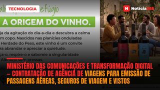 Ministério Das Comunicações e Transformação Digital — Contratação de Agência de Viagens Para Emissão de Passagens Aéreas, Seguros de Viagem e Vistos