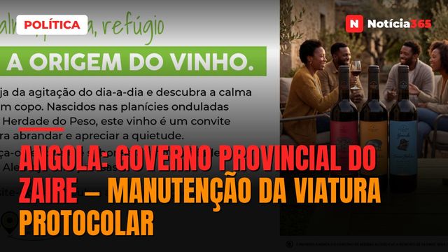 Angola: Governo Provincial do Zaire — Manutenção da Viatura Protocolar