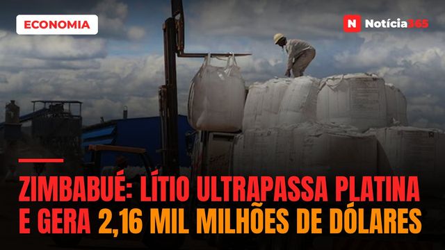 Zimbabué: Lítio Ultrapassa Platina e Gera 2,16 Mil Milhões de Dólares