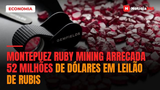 Montepuez Ruby Mining Arrecada 52 Milhões de Dólares em Leilão de Rubis