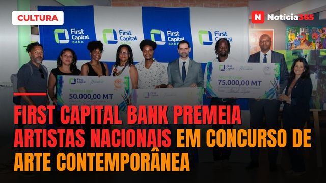 First Capital Bank Premeia Artistas Nacionais em Concurso de Arte Contemporânea