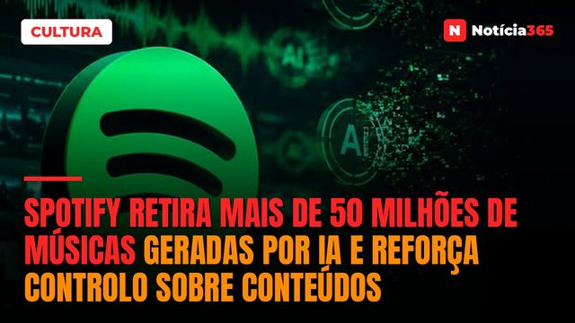 Spotify Retira Mais de 50 Milhões de Músicas Geradas Por IA e Reforça Controlo Sobre Conteúdos