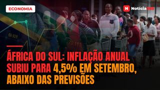 África do Sul: Inflação Anual Subiu Para 4,5% em Setembro, Abaixo Das Previsões