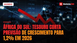 África do Sul: Tesouro Corta Previsão de Crescimento Para 1,2% em 2026
