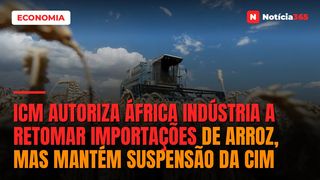 ICM Autoriza África Indústria a Retomar Importações de Arroz, Mas Mantém Suspensão da CIM