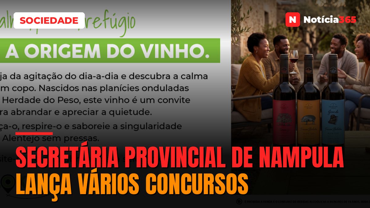 Secretária Provincial de Nampula Lança Vários Concursos