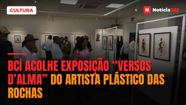 BCI Acolhe Exposição “Versos d’Alma” do Artista Plástico Das Rochas