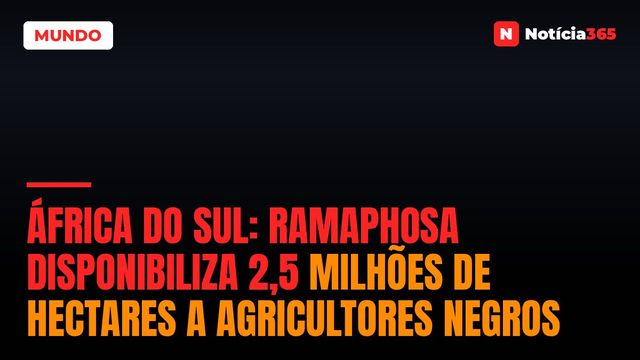 África do Sul: Ramaphosa Disponibiliza 2,5 Milhões de Hectares a Agricultores Negros