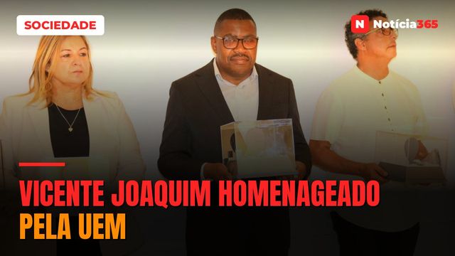 Vicente Joaquim homenageado pela UEM