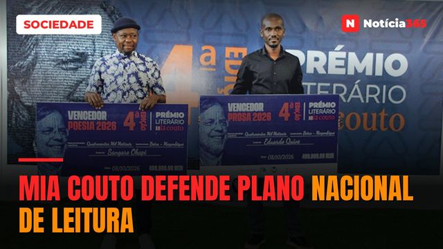 Mia Couto defende Plano Nacional de Leitura