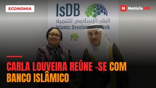 Carla Louveira reúne -se com Banco Islâmico