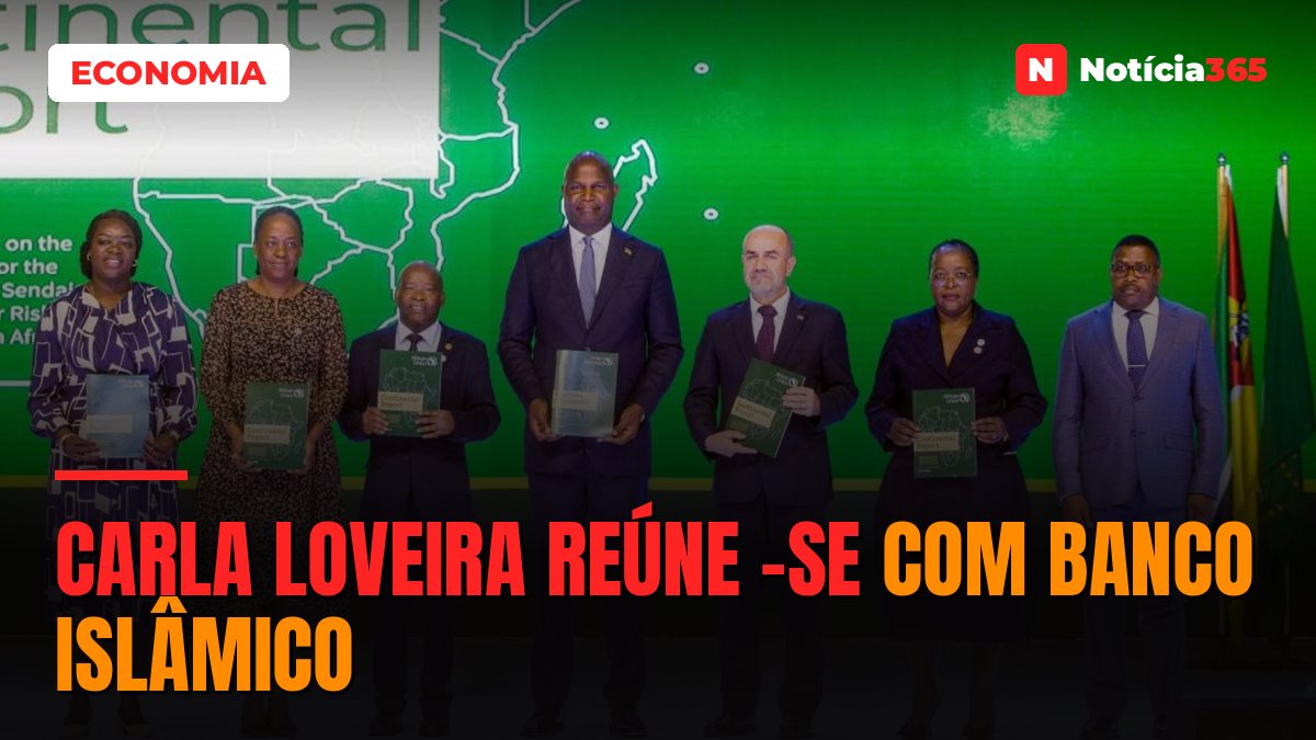 Carla Loveira reúne -se com Banco Islâmico