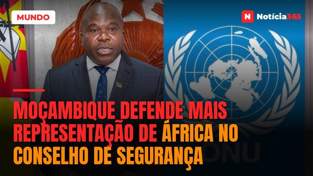 Moçambique defende mais representação de África no Conselho de Segurança