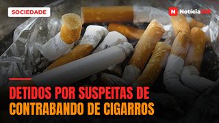 Detidos por suspeitas de contrabando de cigarros
