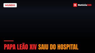 Papa Leão XIV saiu do hospital