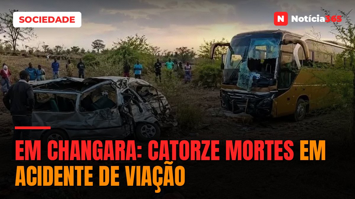 EM CHANGARA: Catorze mortes em acidente de viação