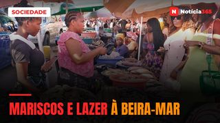Mariscos e lazer à beira-mar