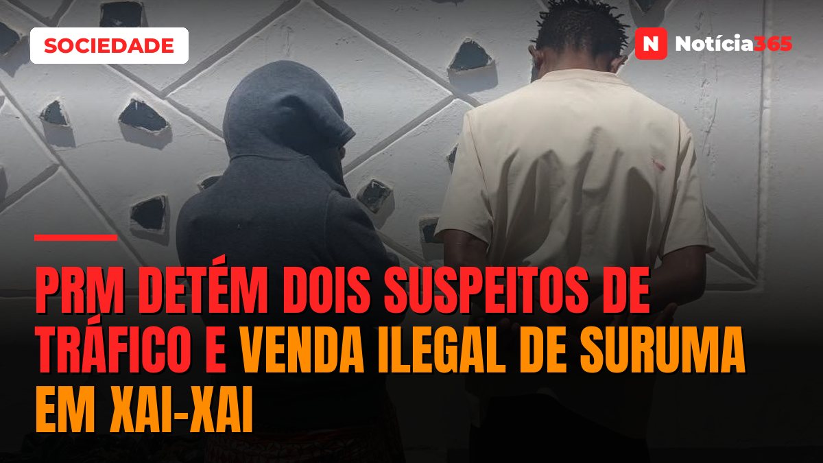 PRM detém dois suspeitos de tráfico e venda ilegal de suruma em Xai-Xai