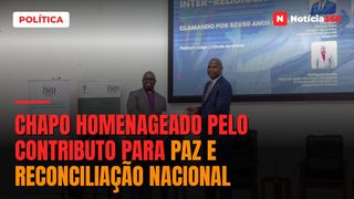 Chapo homenageado pelo contributo para paz e reconciliação nacional