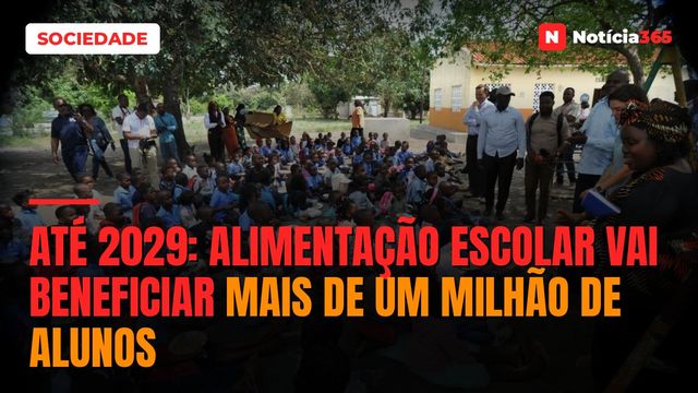 ATÉ 2029: Alimentação escolar vai beneficiar mais de um milhão de alunos