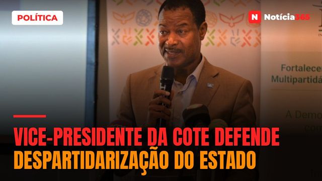 Vice-presidente da COTE defende despartidarização do Estado