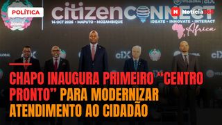 Chapo inaugura primeiro “Centro Pronto” para modernizar atendimento ao cidadão