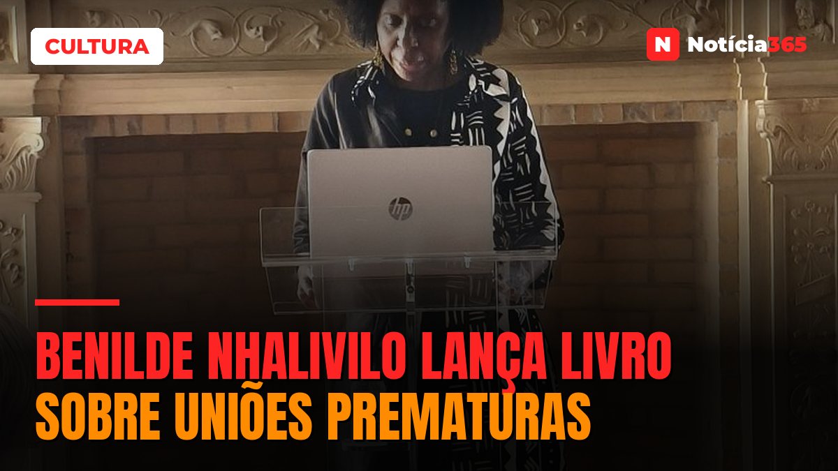 Benilde Nhalivilo lança  livro sobre uniões prematuras