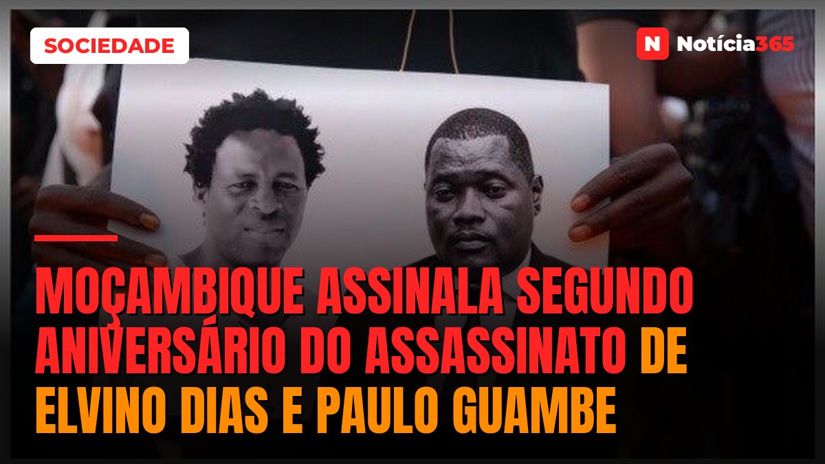 Moçambique assinala segundo aniversário do assassinato de Elvino Dias e Paulo Guambe