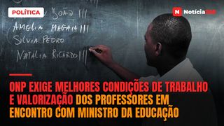 ONP exige melhores condições de trabalho e valorização dos professores em encontro com Ministro da Educação