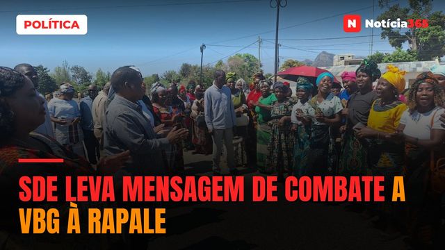 SdE leva mensagem de combate a VBG à Rapale