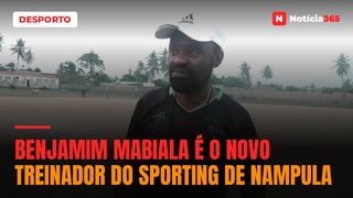 Benjamim Mabiala é o novo treinador do Sporting de Nampula