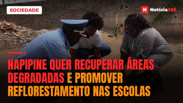 Napipine quer recuperar áreas degradadas e promover reflorestamento nas escolas