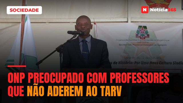 ONP preocupado com professores que não aderem ao TARV