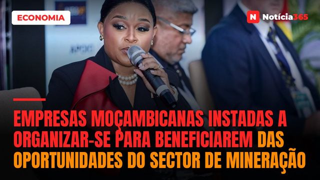 Empresas moçambicanas instadas a organizar-se para beneficiarem das oportunidades do sector de mineração