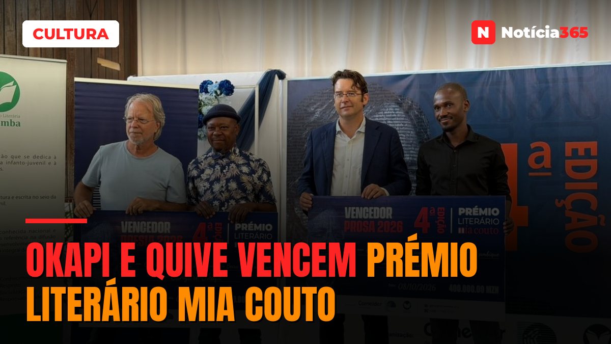 Okapi e Quive vencem Prémio Literário Mia Couto