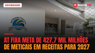 AT fixa meta de 427,7 mil milhões de meticais em receitas para 2027