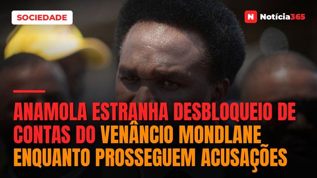 Anamola estranha desbloqueio de contas do Venâncio Mondlane enquanto prosseguem acusações