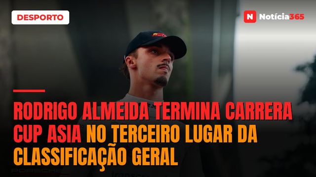 Rodrigo Almeida termina Carrera Cup Asia no terceiro lugar da classificação geral