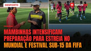 Mambinhas intensificam preparação para estreia no Mundial e Festival Sub-15 da FIFA