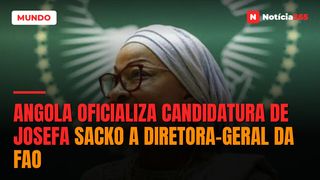Angola oficializa candidatura de Josefa Sacko a diretora-geral da FAO