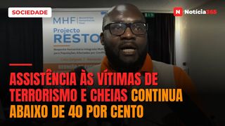 Assistência às vítimas de terrorismo e cheias continua abaixo de 40 por cento