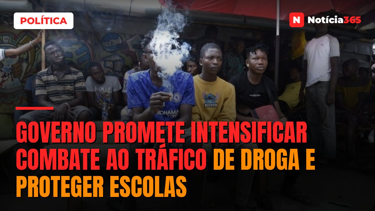 Governo promete intensificar combate ao tráfico de droga e proteger escolas
